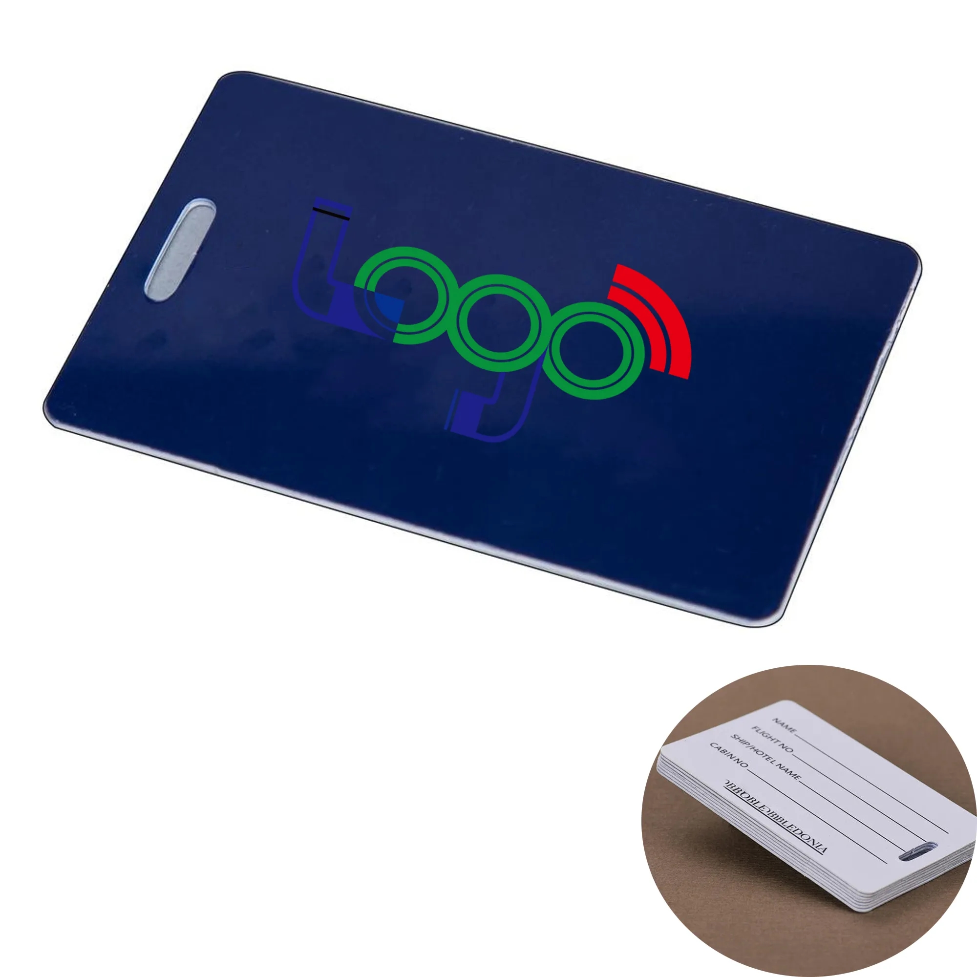 3.2" x 4.7" Custom Full Color PVC ID Badge Working Card 2