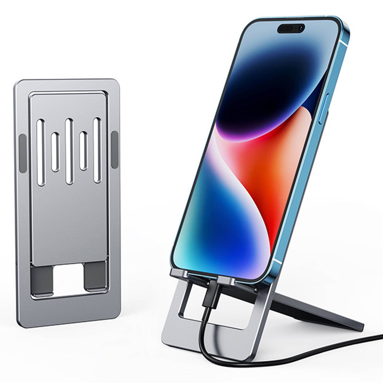 Durable Alloy Ultra-Thin Foldable Phone Stand 3