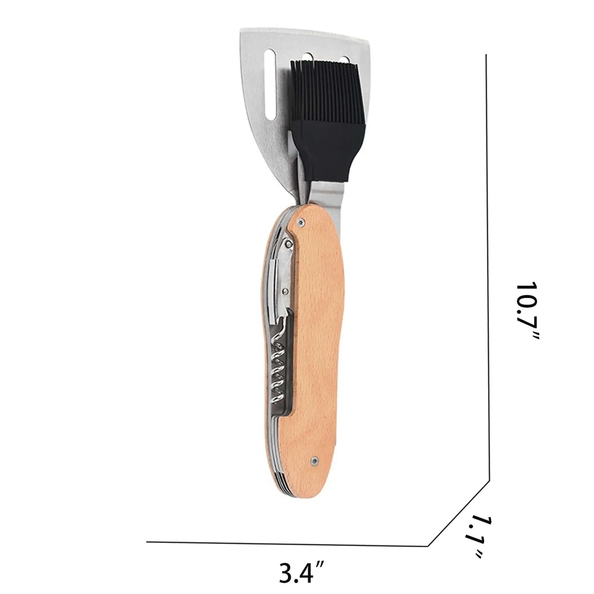 5-in-1 Multi-functional BBQ Tool Kit - MOQ 50PCS 5