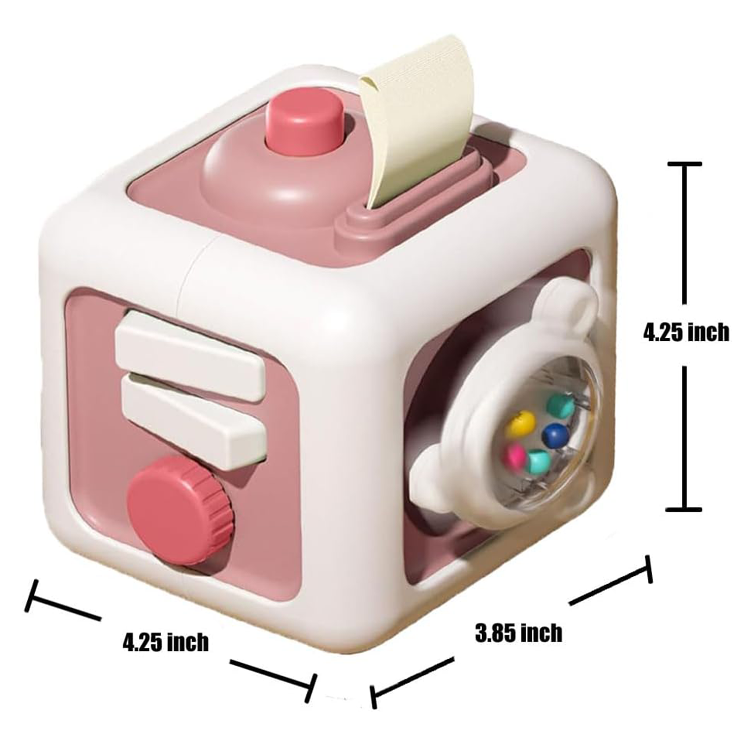 Baby 6 in 1 Sensory Busy Cube Toys 2