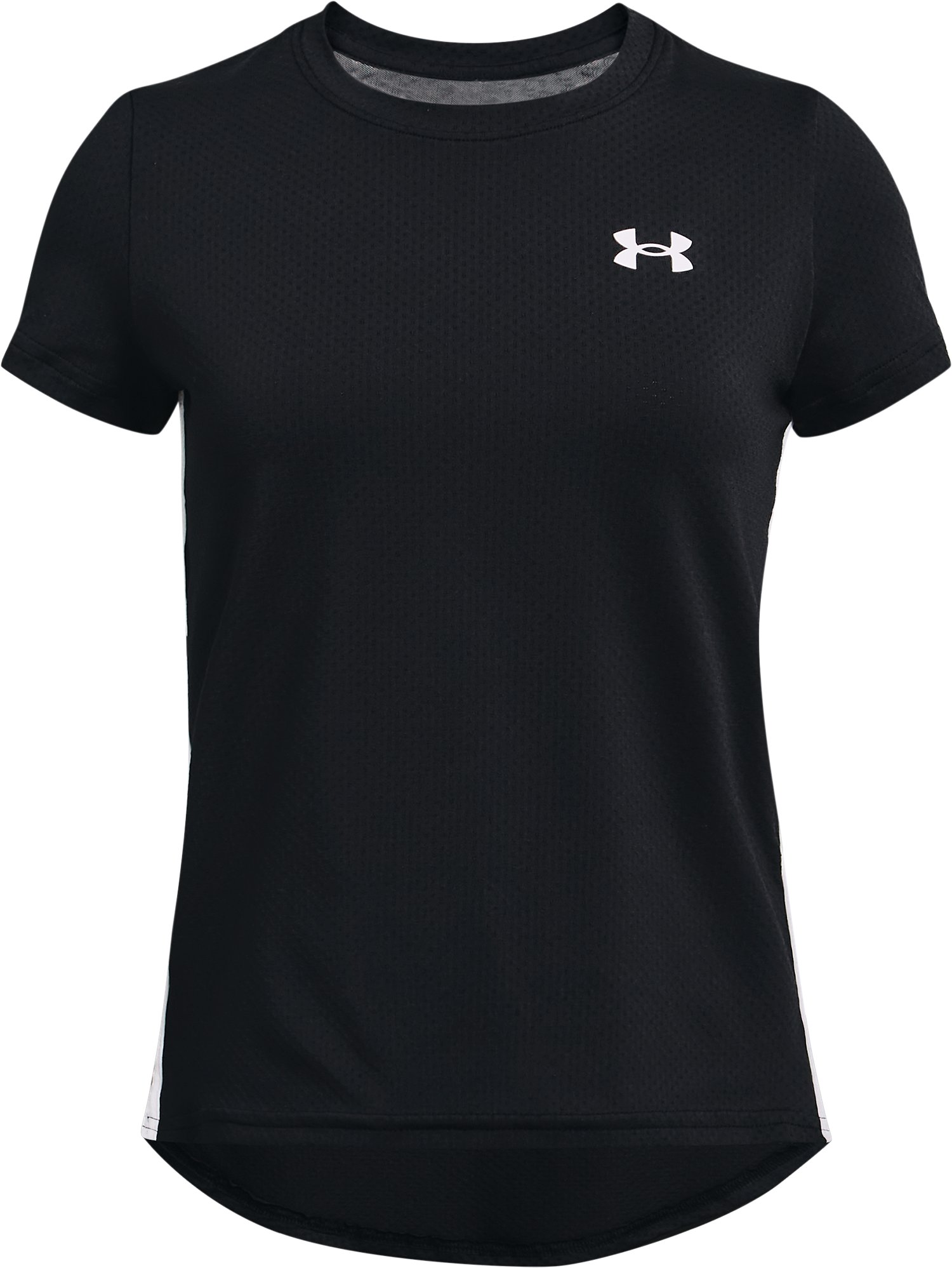 Girls' HeatGear Armour Short Sleeve 4
