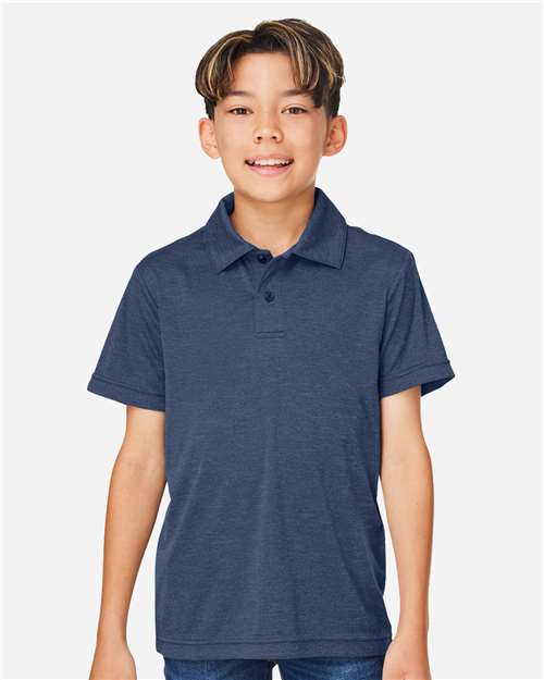 Youth Zone Sonic Heather Performance Polo - TT51HY 10