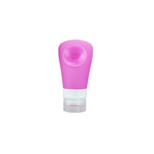 60ml Silicone Travel Bottle With Sucker And Flip Up Lid 8