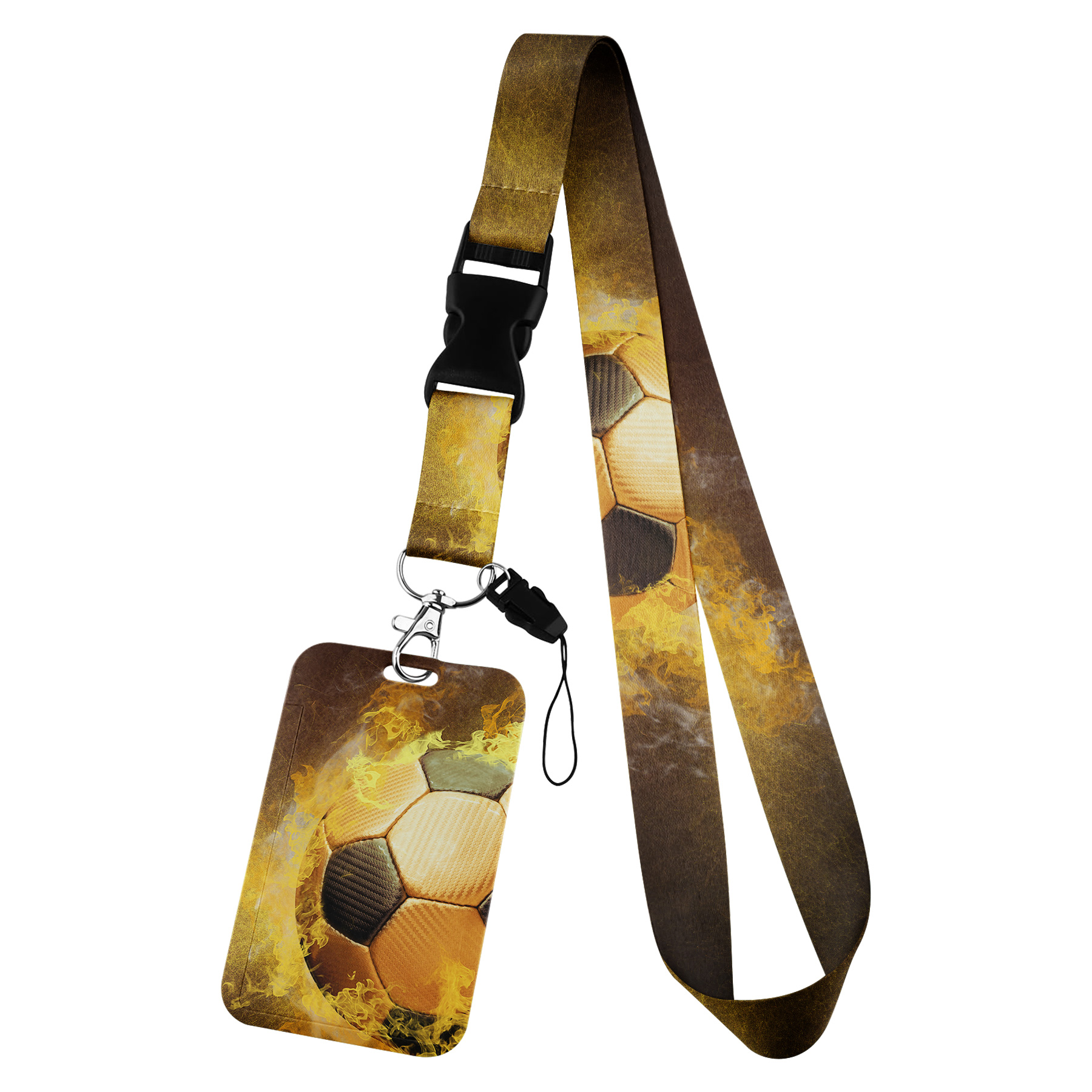 Vertical Version Work Permit Card Holder With Hanging Rope 9