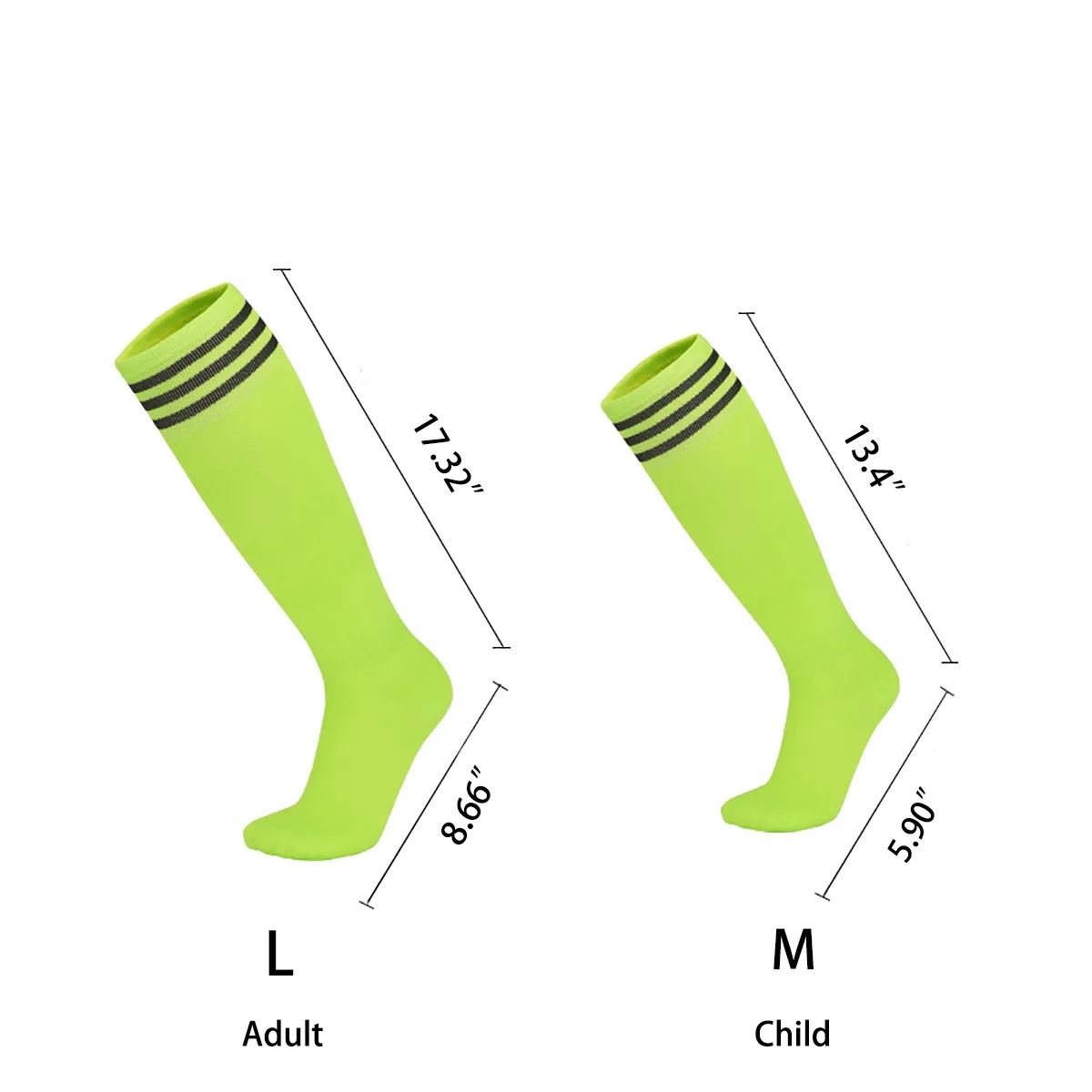 In Stock Durable Elastic Athletic Football Players Socks 4
