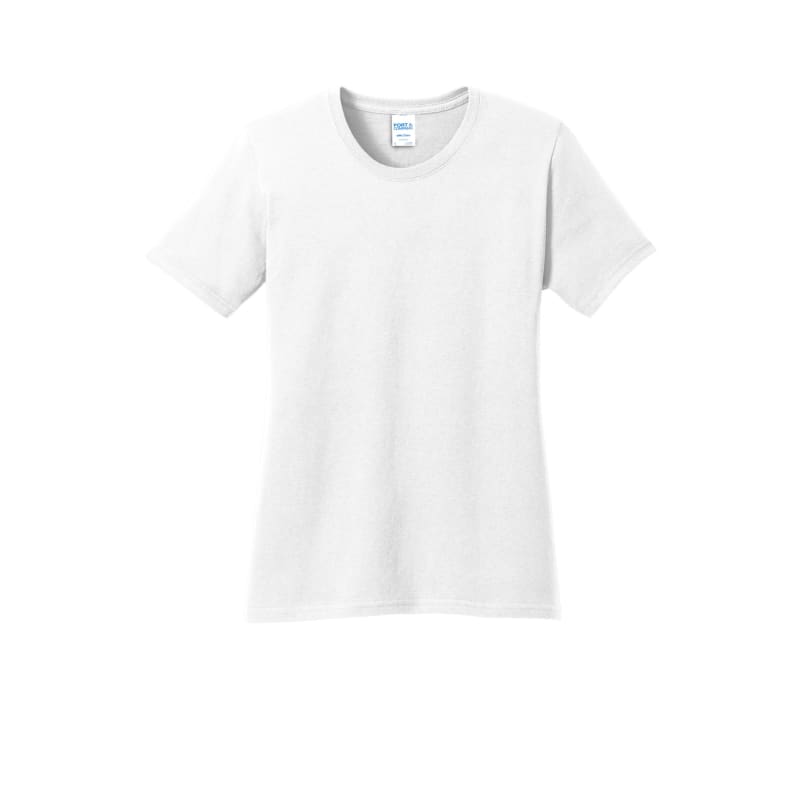 Port & Company Women's Core Cotton Tee. 50