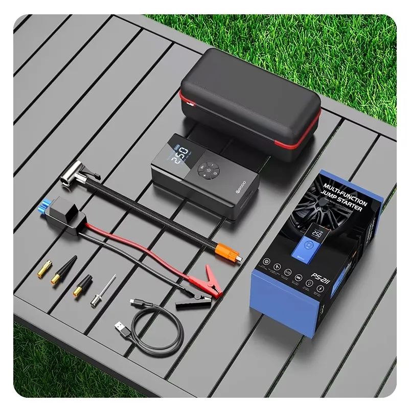 Multifunctional Vehicle Starting Power Supply with Air Pump 7