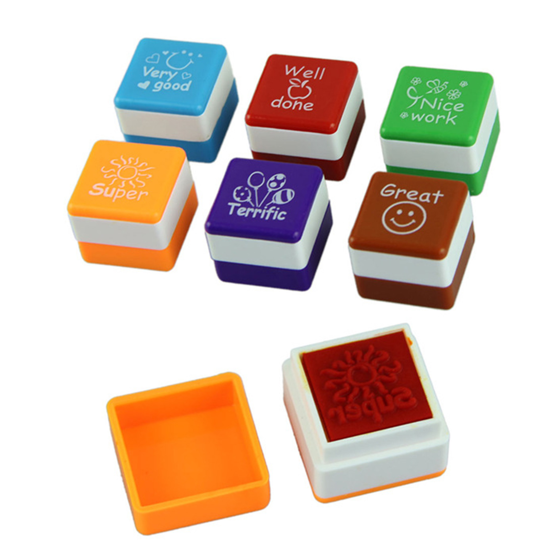 Self-Inking Toy 6Pcs Set 6