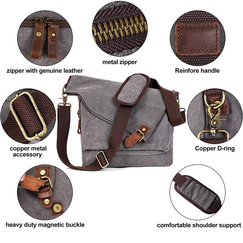 Canvas Crossbody Bag for Women 2