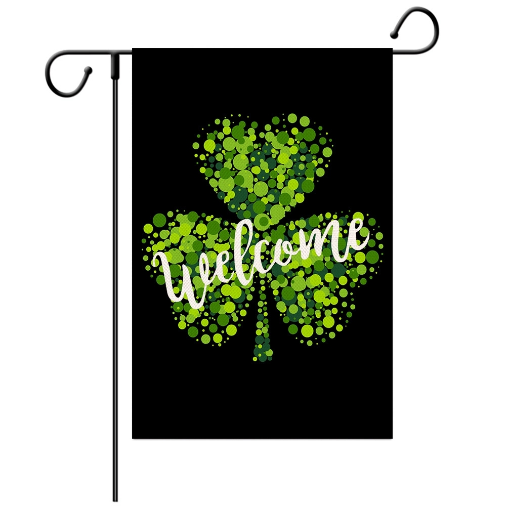 Happy St Patricks Day House Garden Flags 9