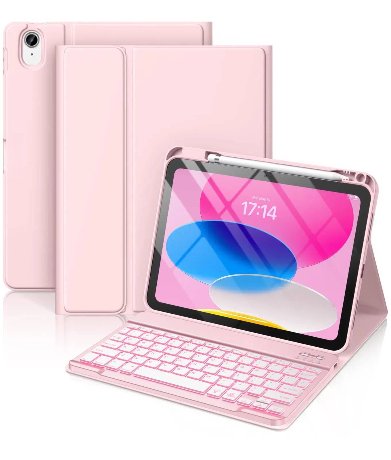 iPad Air 10.2-10.9/11 inch Pro wireless keyboard case 6
