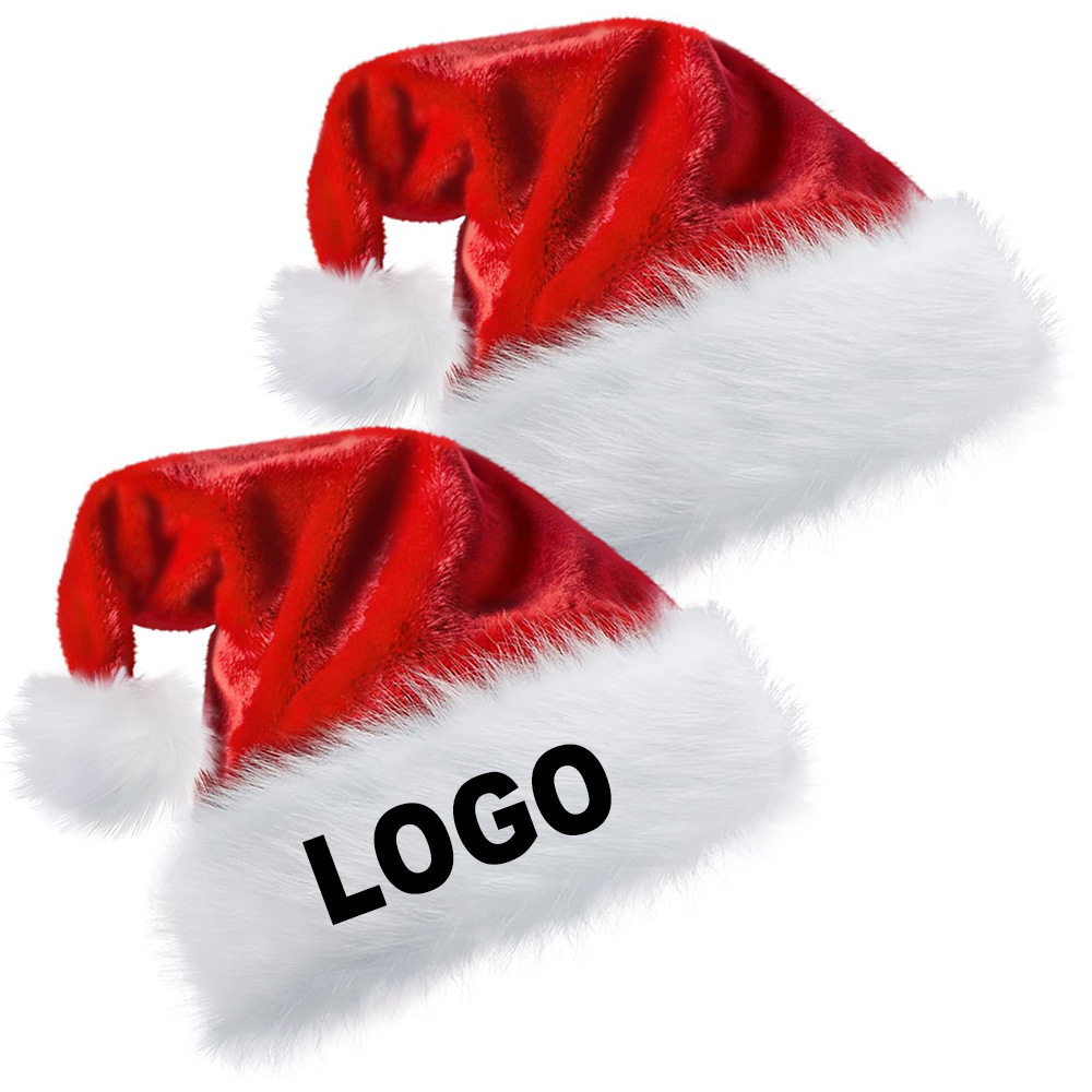 Adult Christmas Hat with Embroidered Logo 4