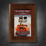 Econo Cherry Plaque with Sublimated Plate 6