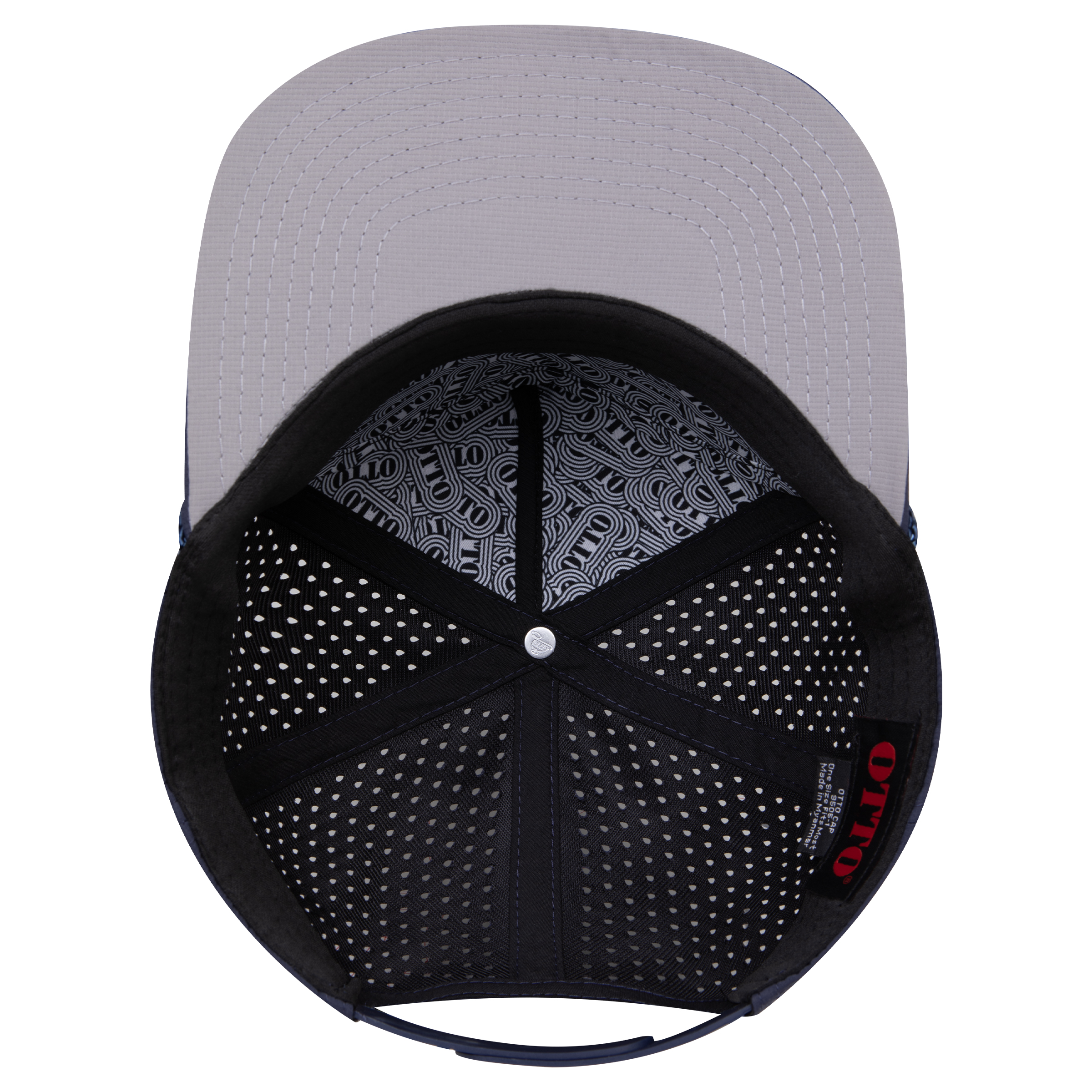 OTTO CAP® OTTO SNAP 5 Panel Pro Style Snapback Hat 1