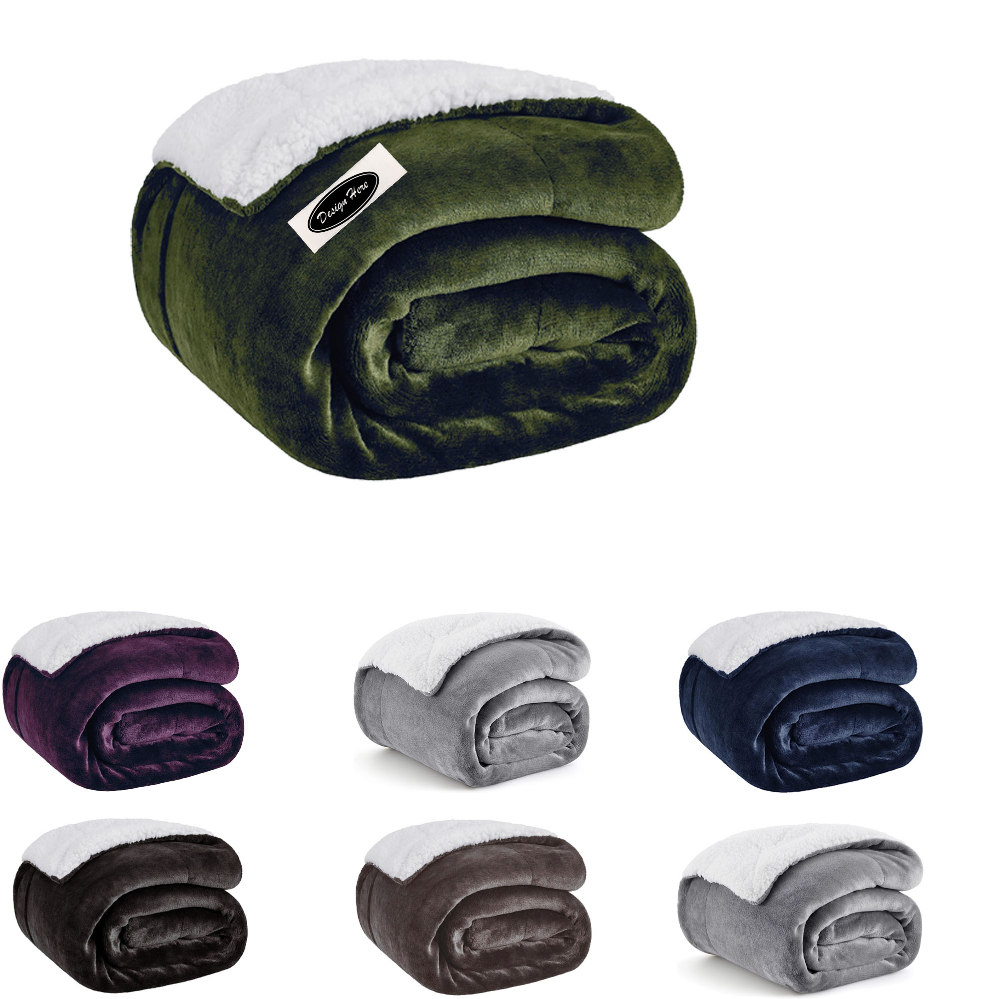 Premium Fuzzy Plush Throw Blanket for Year-Round Warmth 2