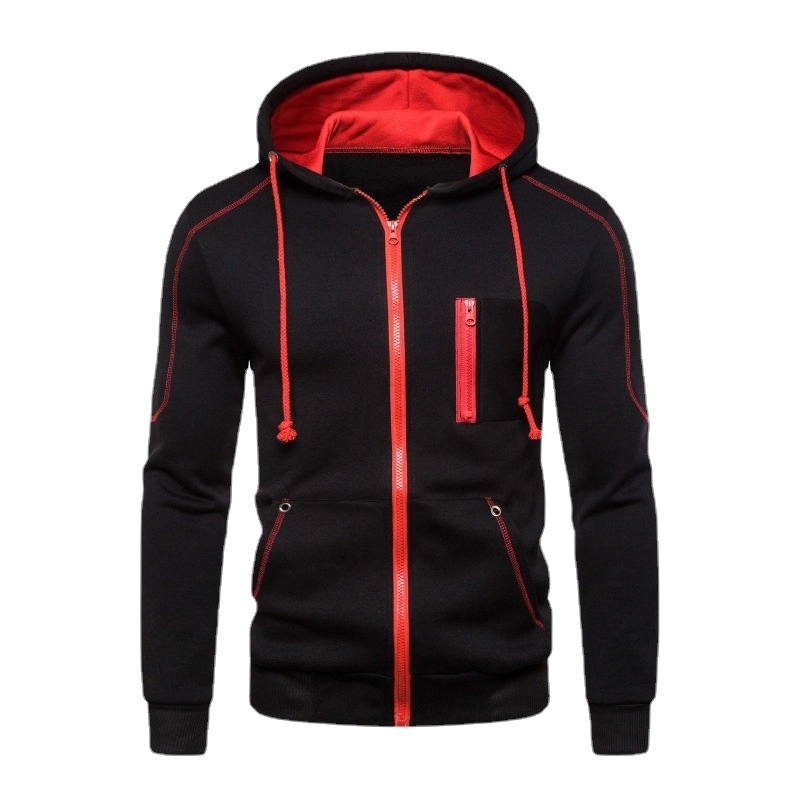 Contrast Zip Sweater Jacket 3