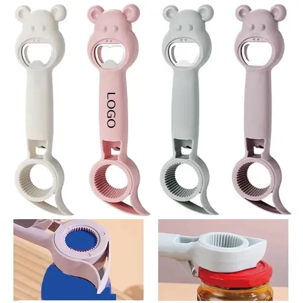 Bear Shaped Multi-Tool Opener with 4-In-1 Utility Gadget 2