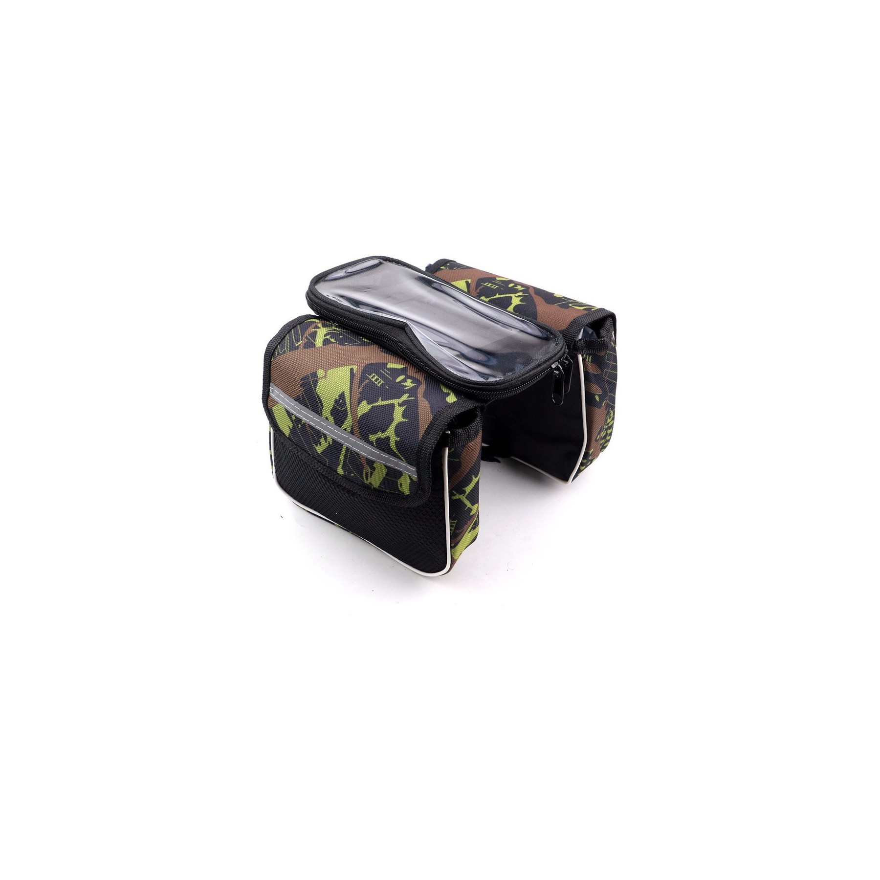 Bicycle Front Beam Saddle Bag Touch Screen Mobile Phone Bag 4