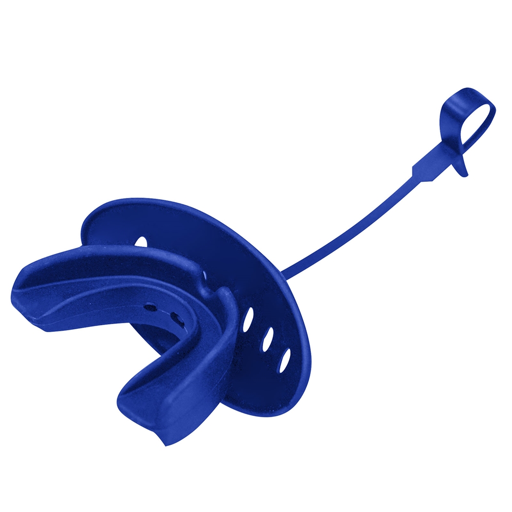 Boil-and-Bite Strapped Mouthguard w/Lip Protector 4