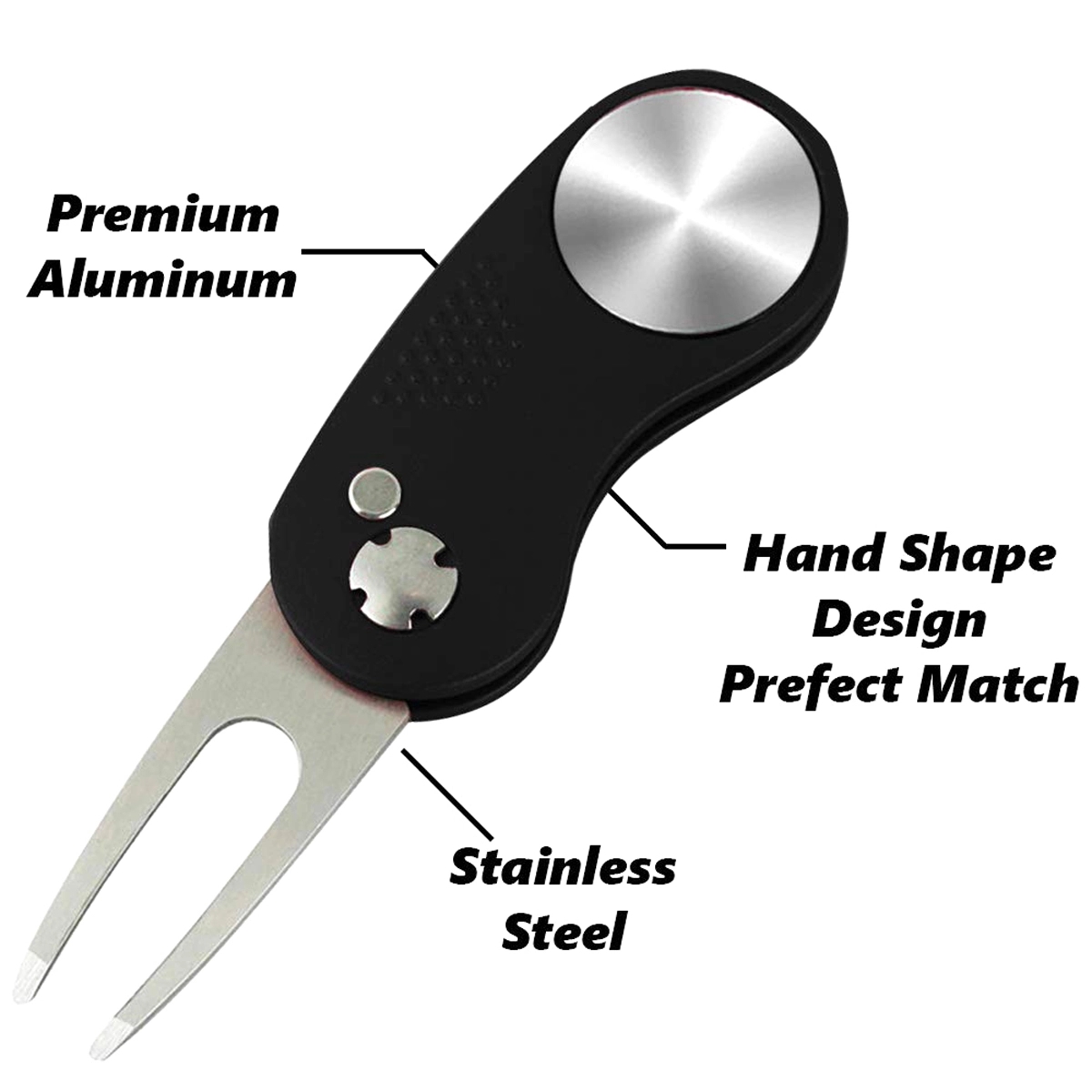Foldable Golf Divot Tool 6
