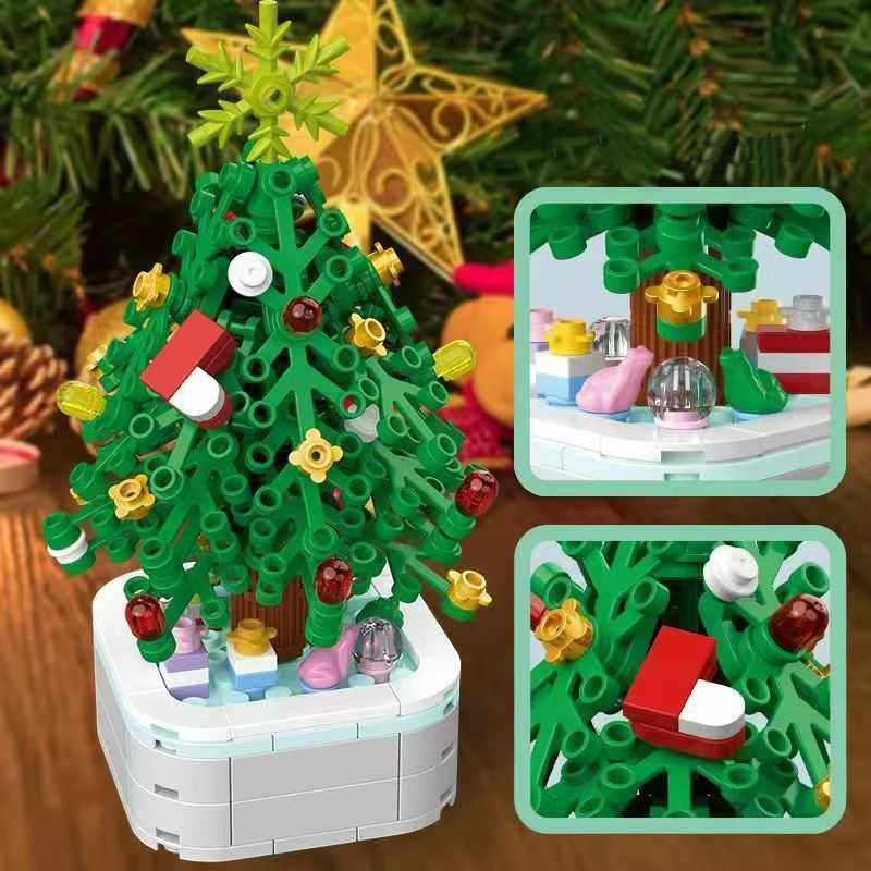 Mini Christmas Tree Decorations for Tabletop & Home - Gifts for Boys & Girls 2