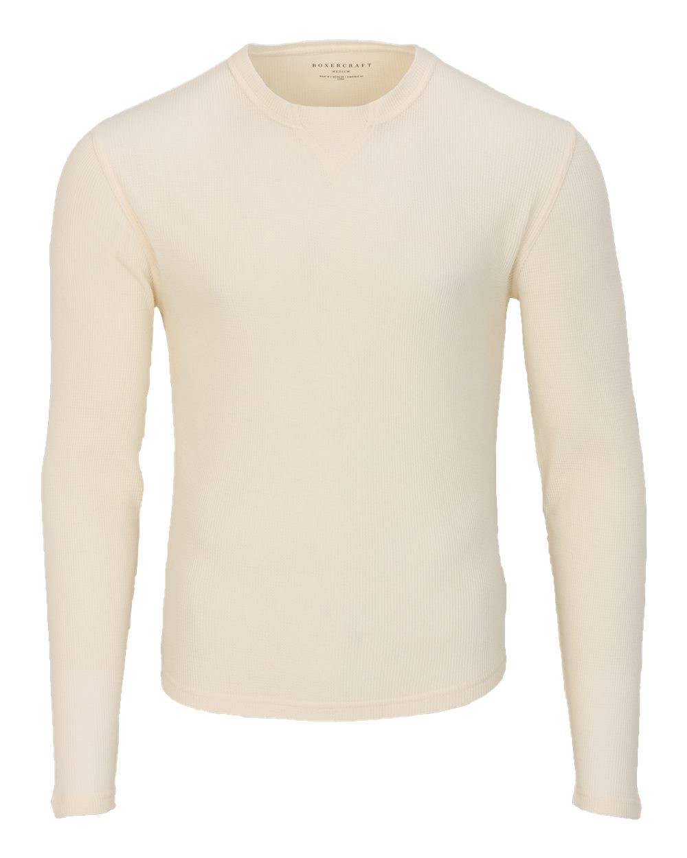 Men's Waffle Knit Long Sleeve T-Shirt - BM3103 22
