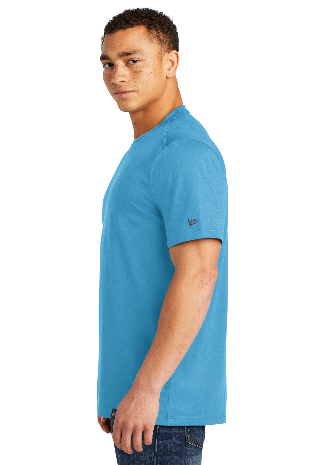 New Era Heritage Blend Crew Tee. NEA100 116