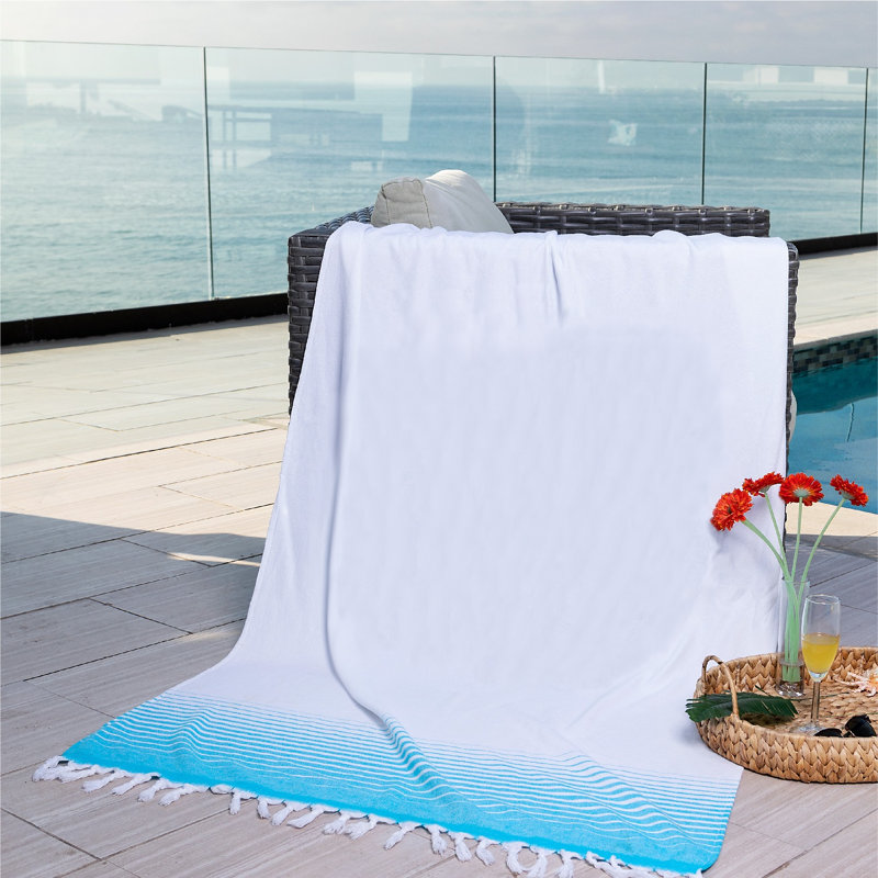 Antalya Terry Peshtemal Beach Towel 1
