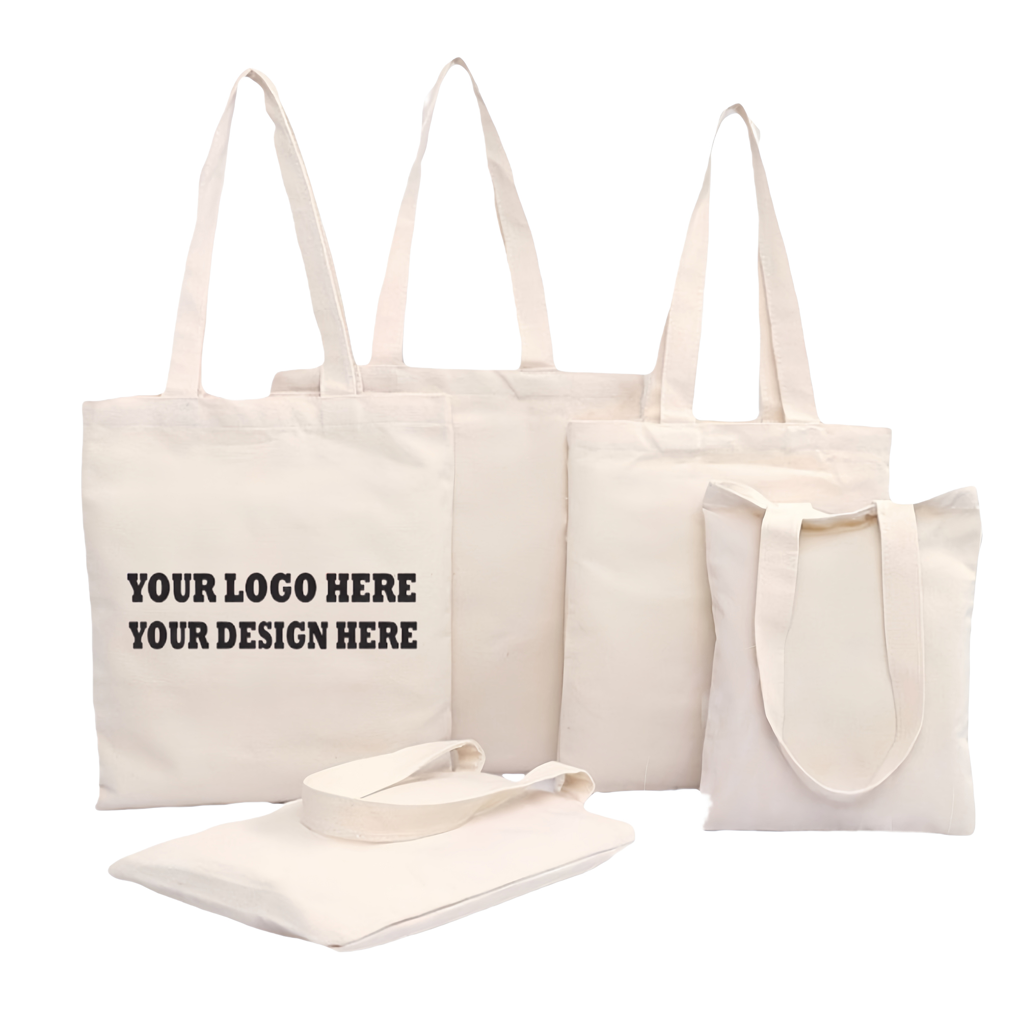 Canvas Tote Gift Bags, custom tote bag with logo imprint 3