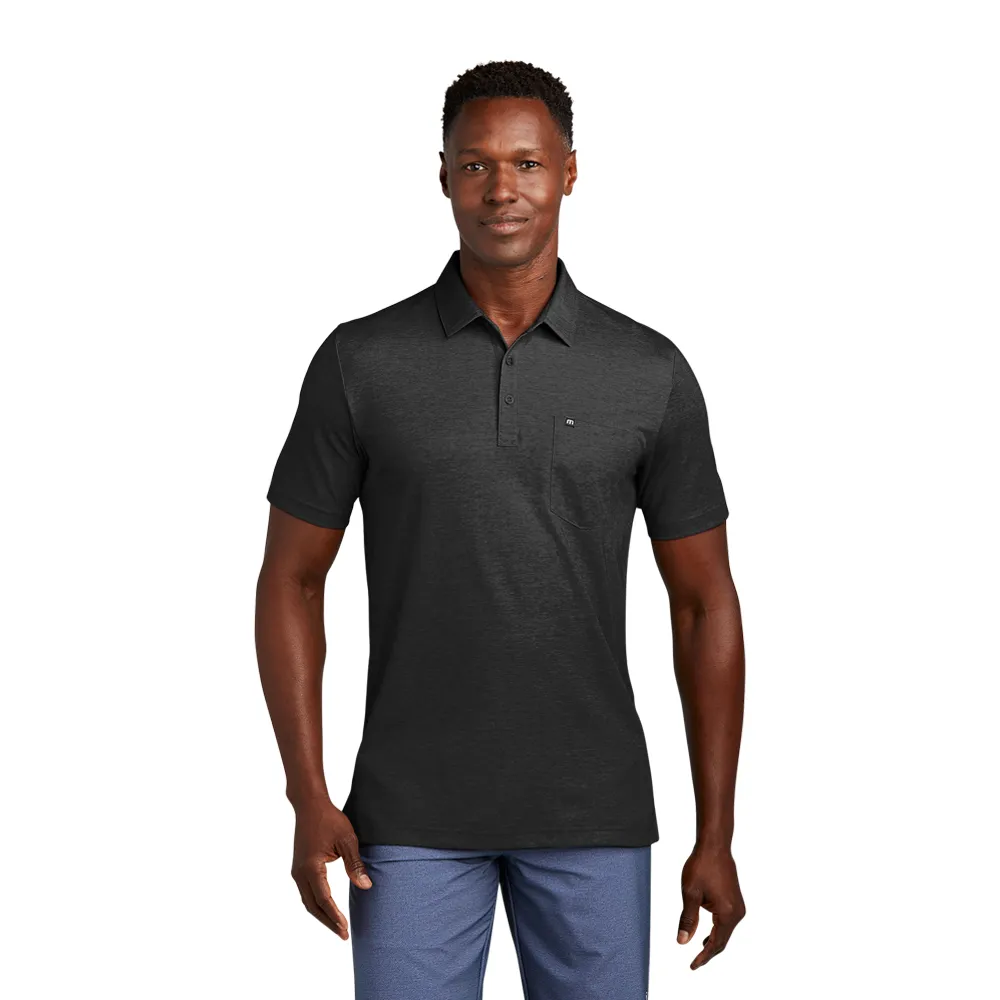 TravisMathew Oceanside Heather Pocket Polo 3