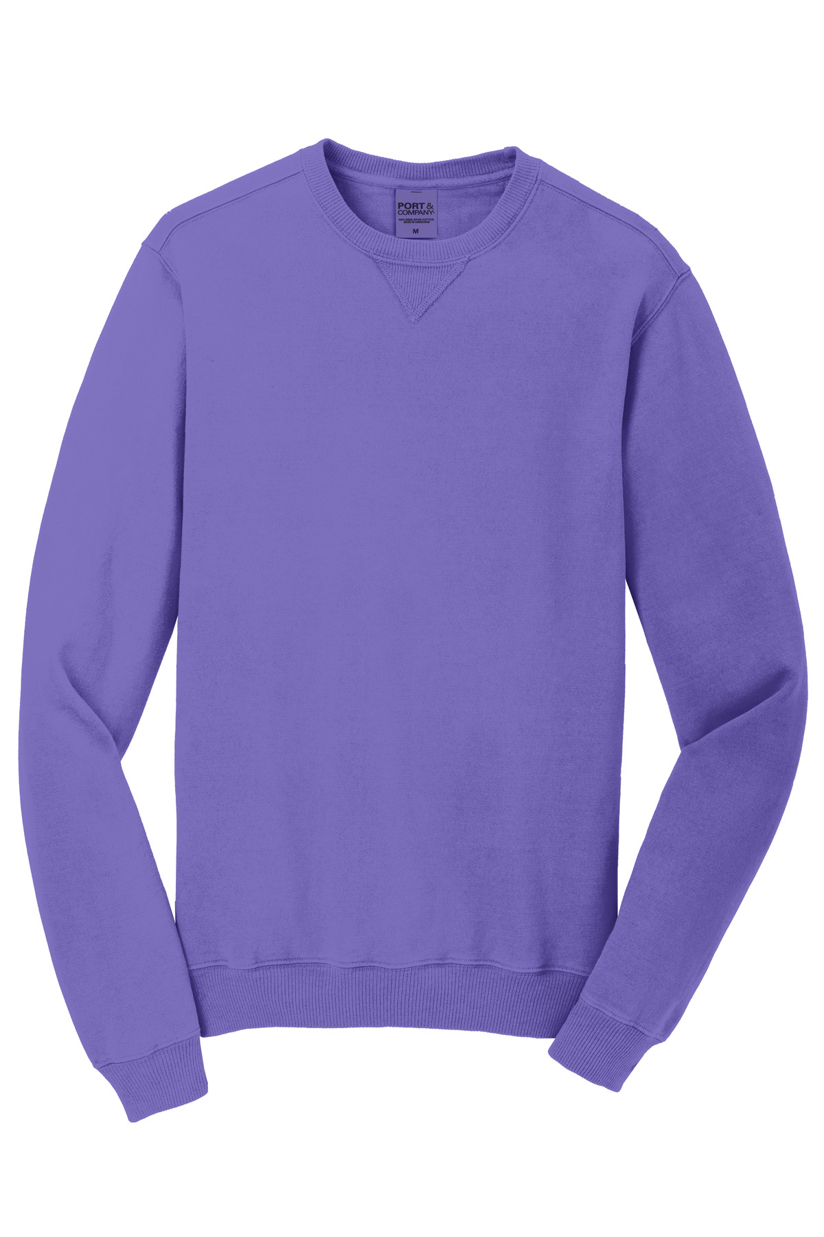 Port & Company® Beach Wash Garment-Dyed Crewneck Sweatshirt