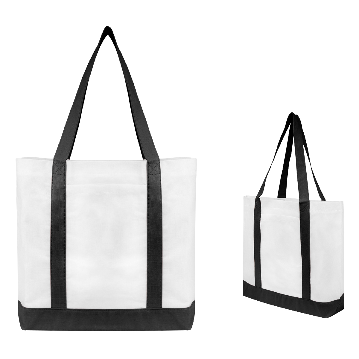Non-Woven Tote Bag With Trim Colors 2