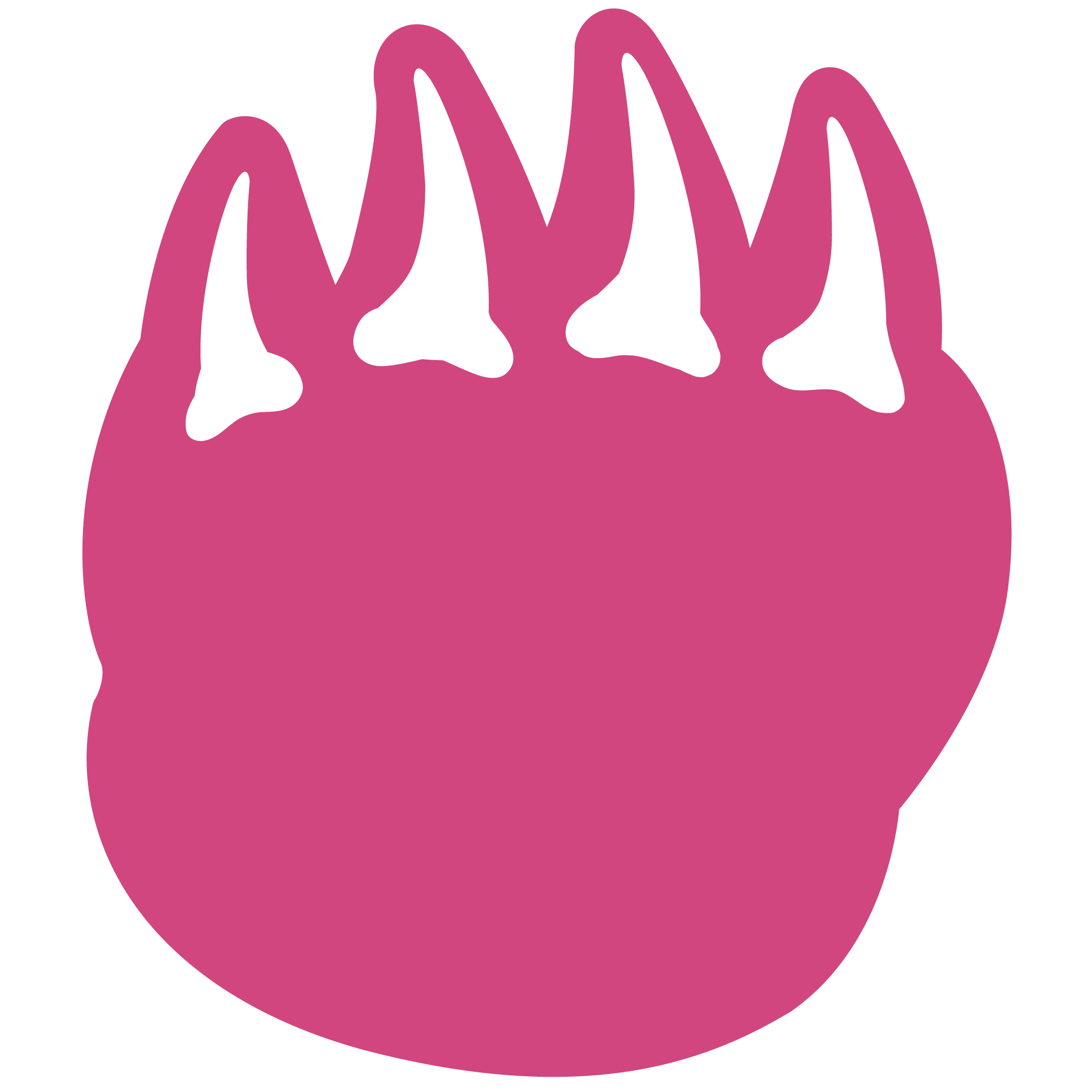Foam Dragon Claw Mitt 8