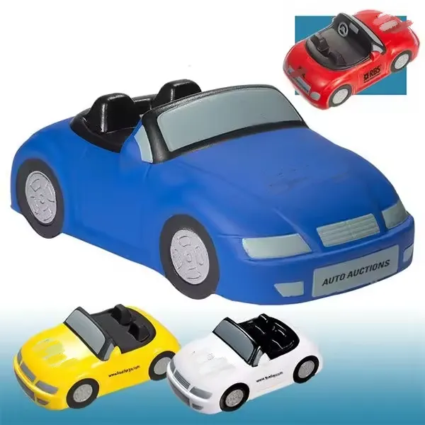 PU Cartoon Car Shape Stress Relief Ball 4