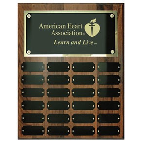 Perpetual Plaque w/ 24 Nameplates (12"x15") 2