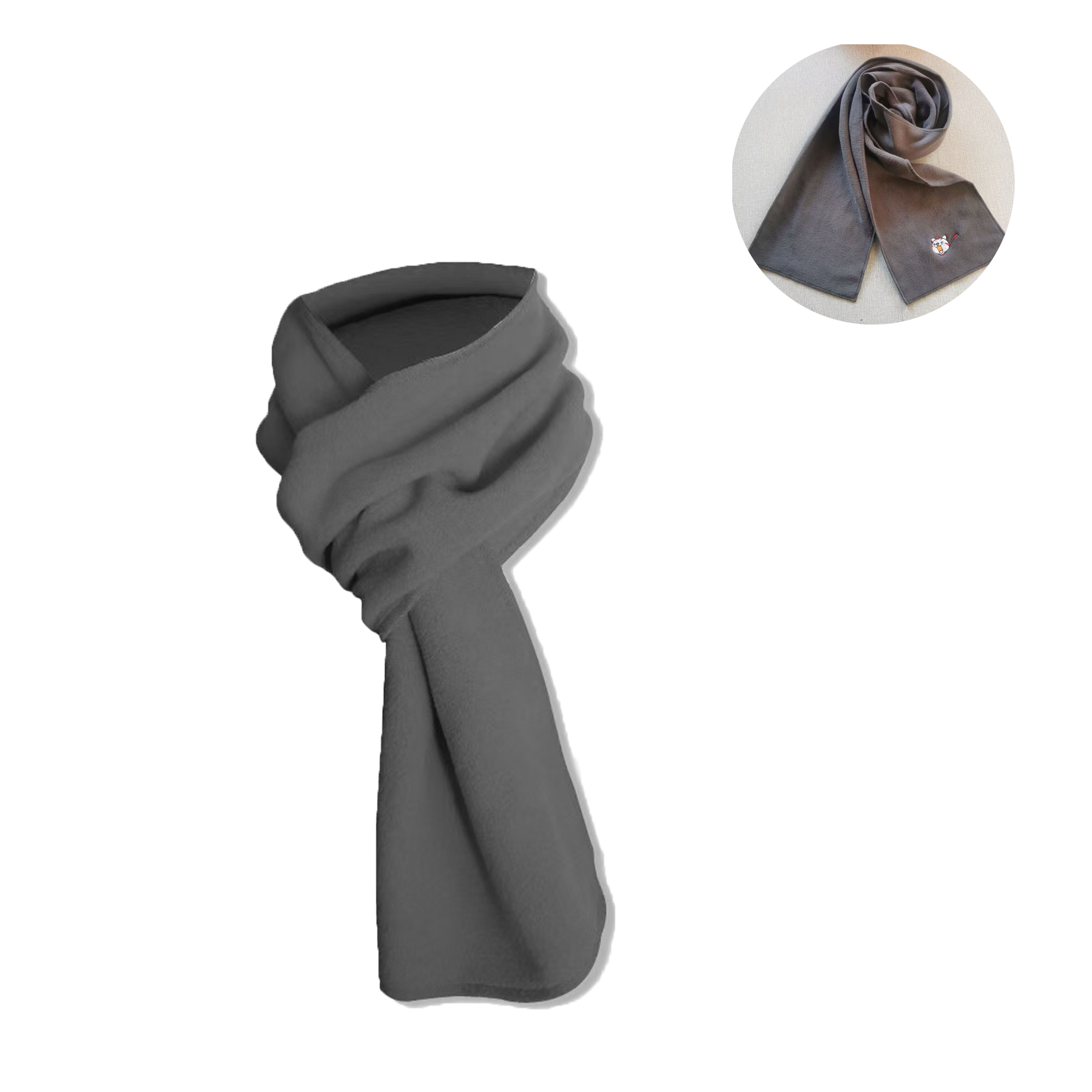 Warm Polar Fleece Scarf 15