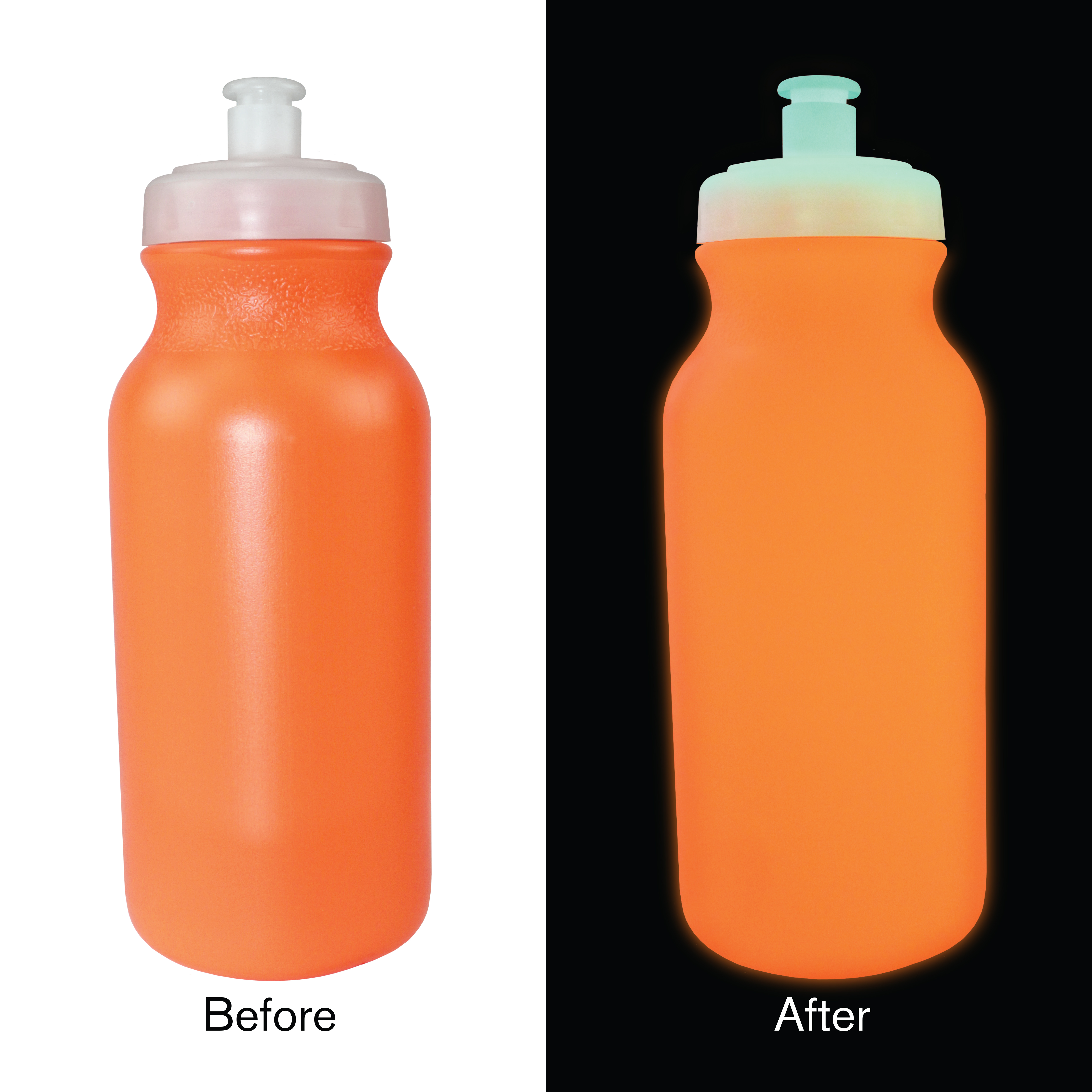 20 oz. Nite Glow Value Cycle Bottle with Push 'n Pull Cap 17