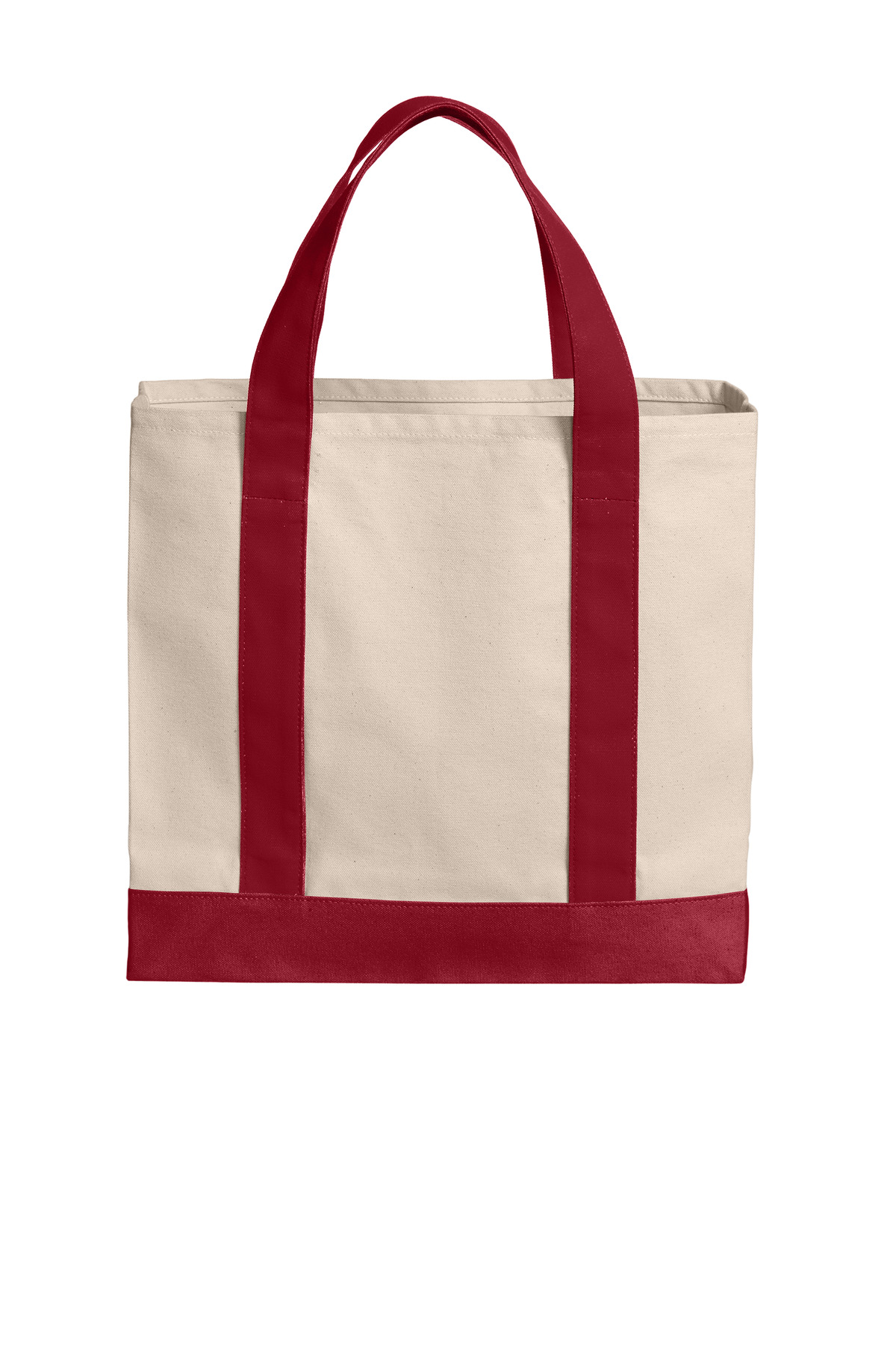 Port Authority Cotton Canvas Two-Tone Tote BG429 9