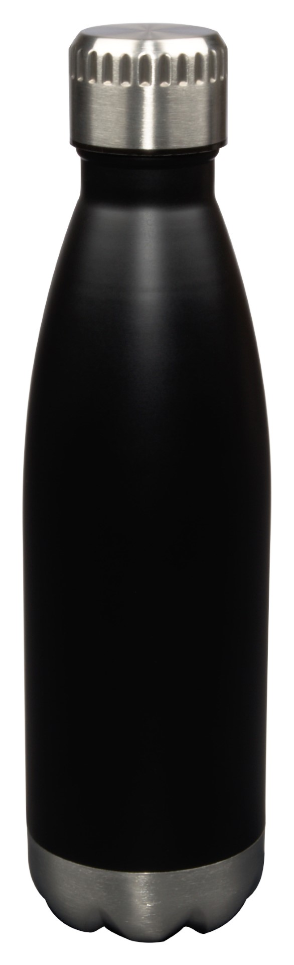 17 oz Matte Black Stainless Steel Glacier Bottle