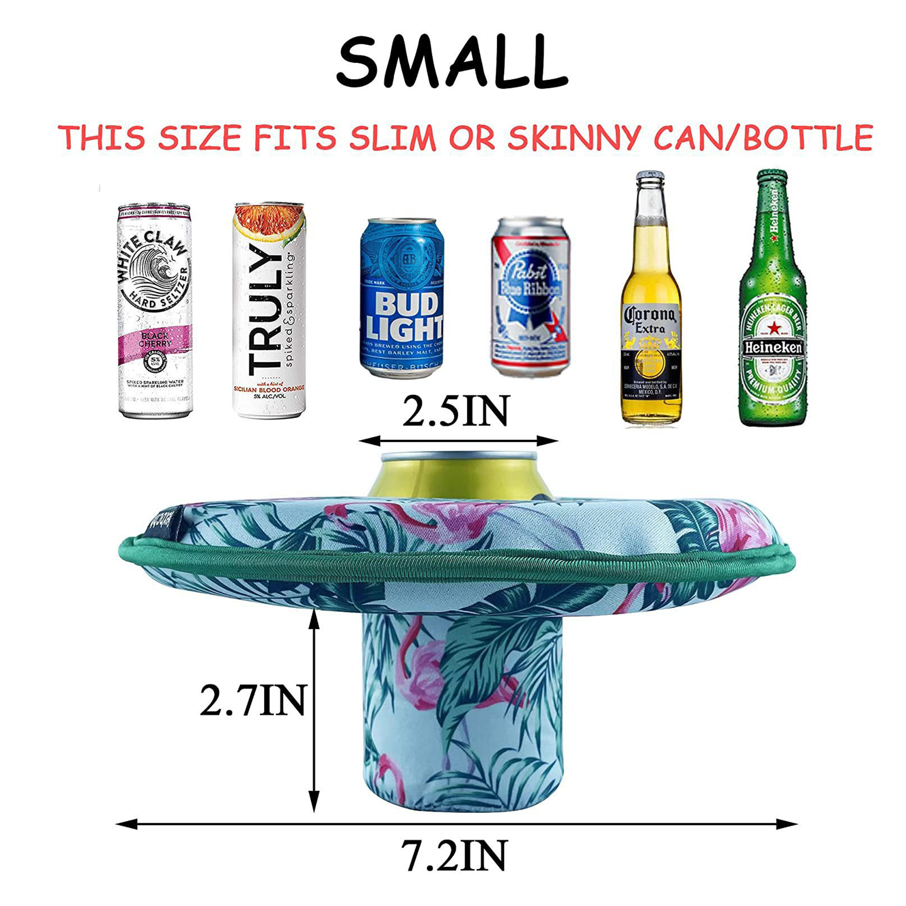 Can Cooler Regular Insulated Cover for Beer Beverage, custom koozie with logo imprint 5