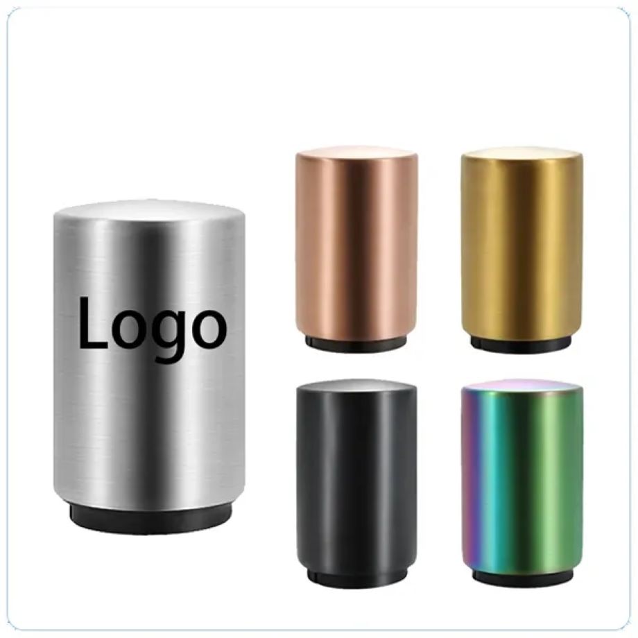 Stainless Steel Automatic Seamless Press Bottle Opener 2