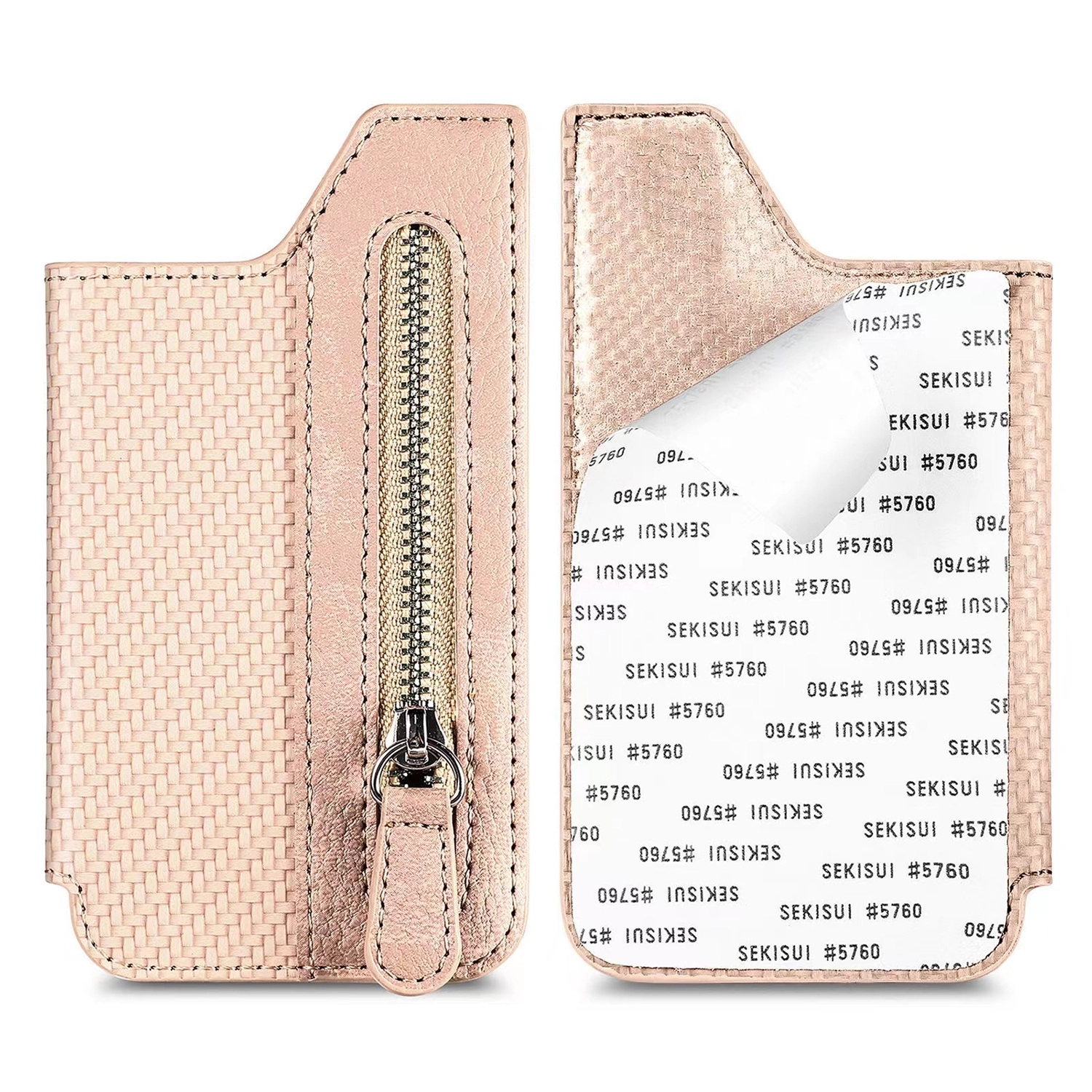 PU Leather Phone Flip Card Holder 9