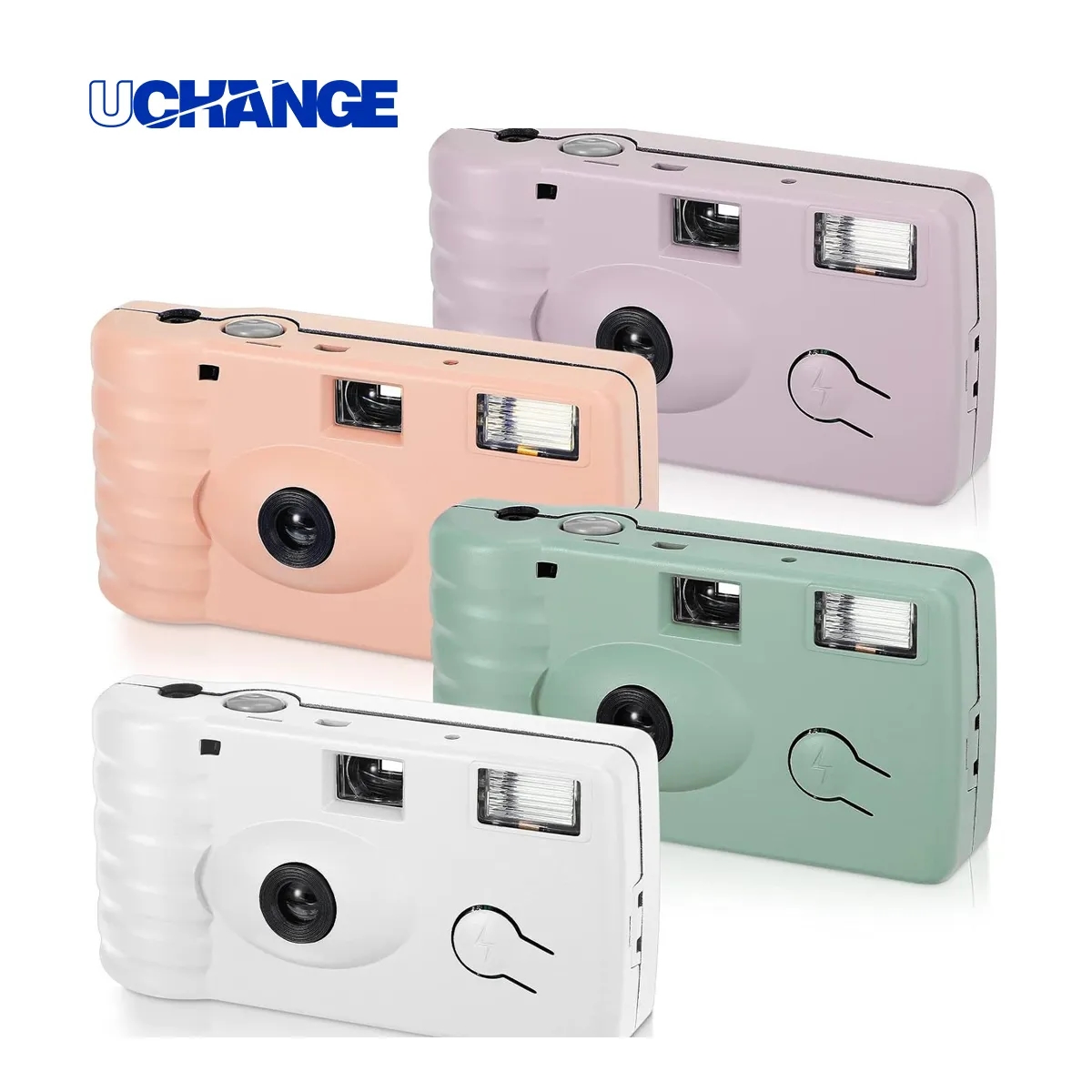 Customizable Single-Use Disposable Cameras with Flash 8