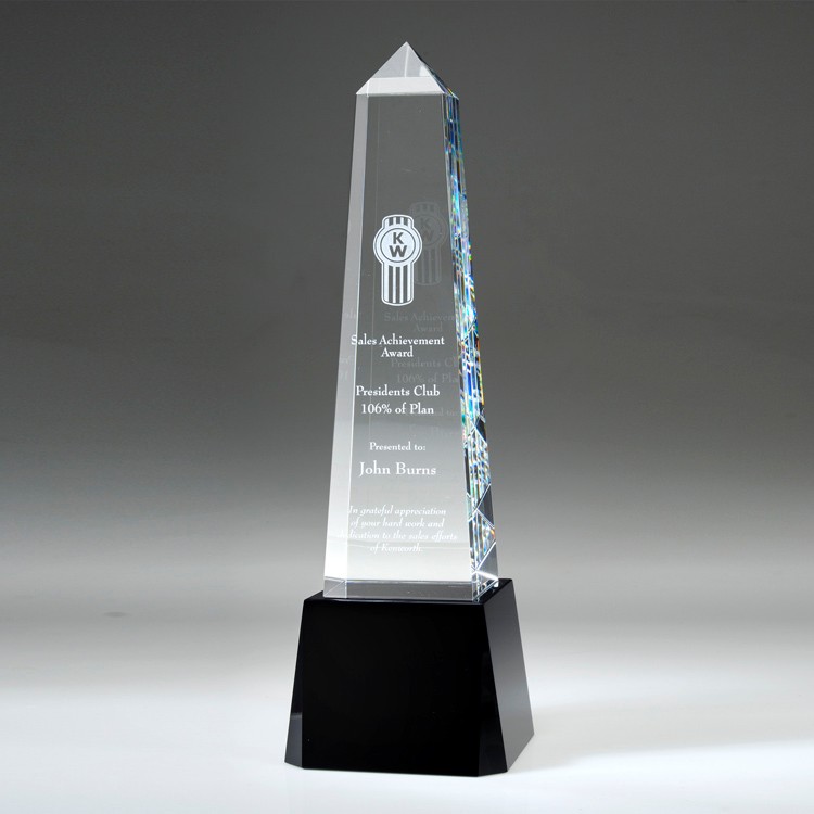 10" Crystal Award-Obelisk_D147CA 2