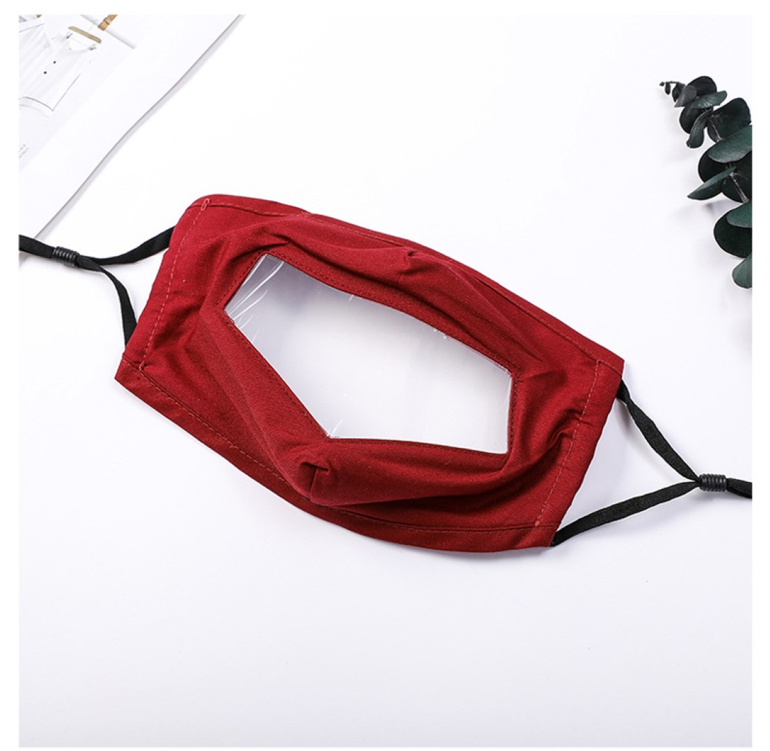Custom Lip Reading Reusable Mask for Kid 3