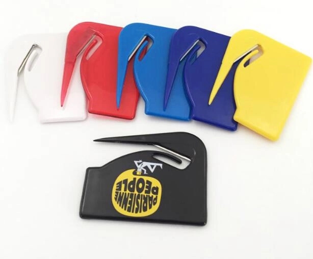 Square plastic letter opener 6