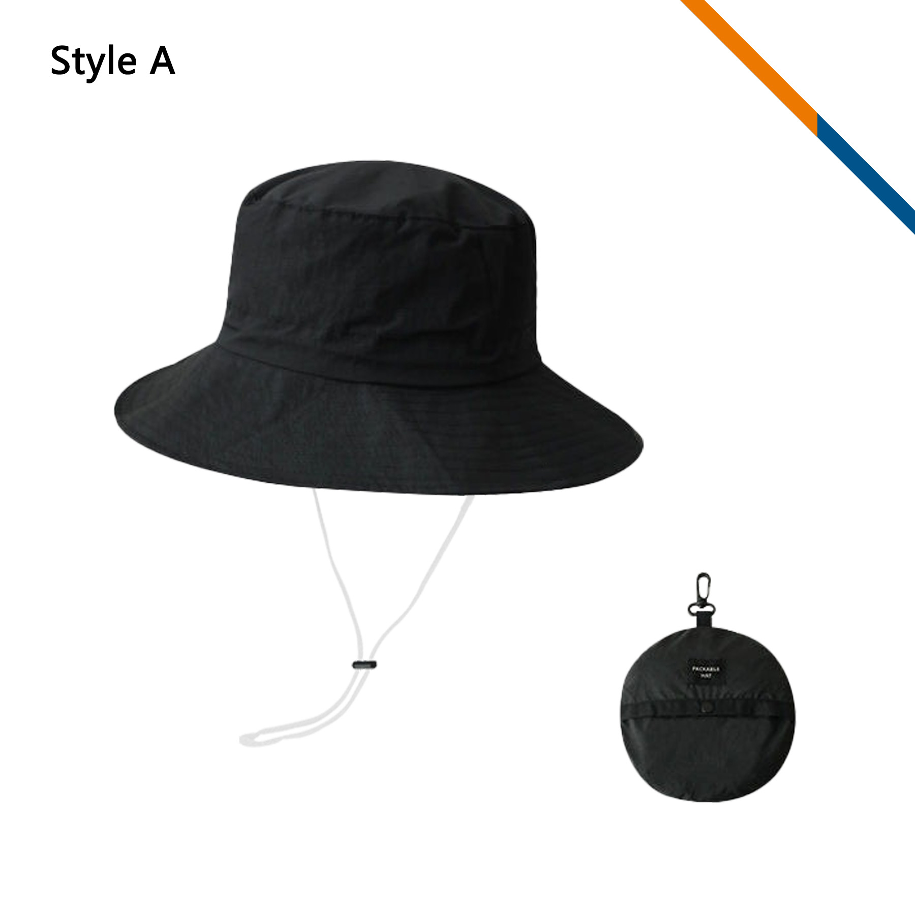 PeakBrim Foldable Hiking Bucket Hat With String 9
