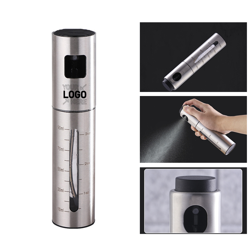 Stainless Steel Pump Oil Spray Bottle