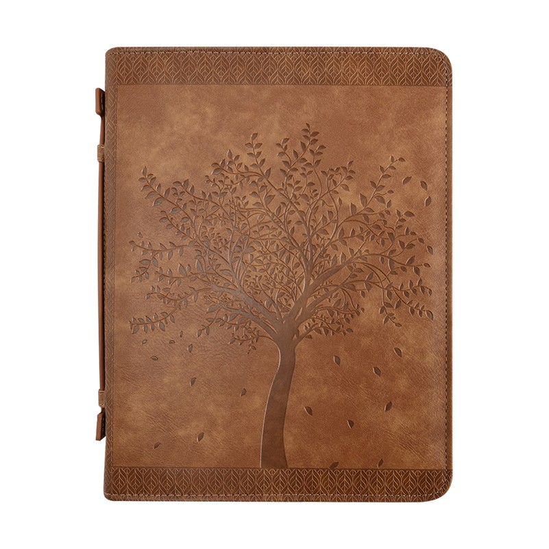 Quality High-End And Elegant - Tree Embossed Bible Book Cover With Classic Design Retail Grade! 1