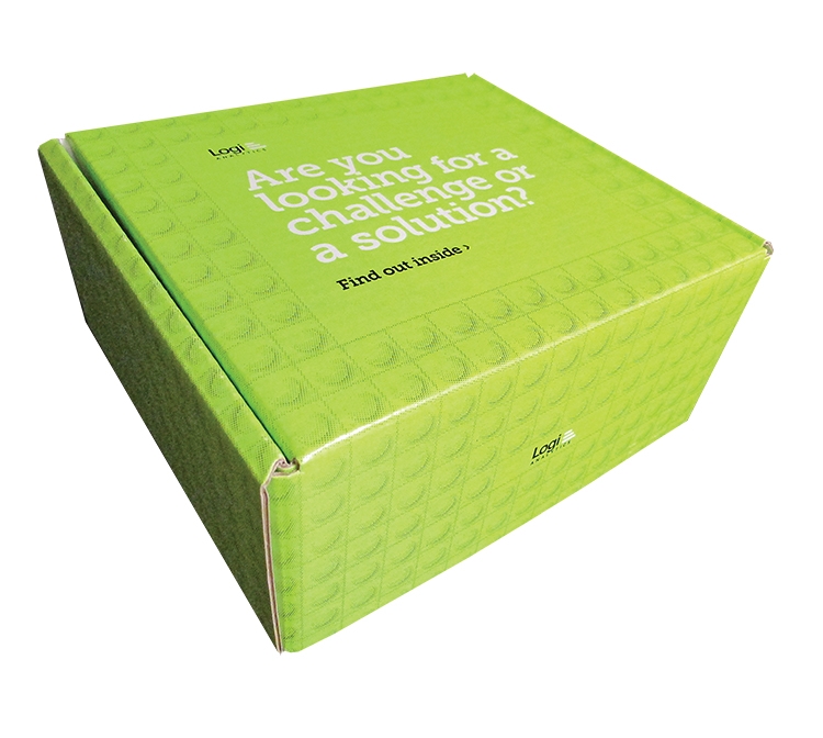 6 1/2" x 6" x 3" - E-Flute Outside Tuck Box 2